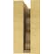 Ekena Millwork 4"W x 8"D x 8"H Classic Highland Rough Cedar Woodgrain TimberThane Corbel, Primed Tan CORUR04X08X08HLDRCPR - alternate 2